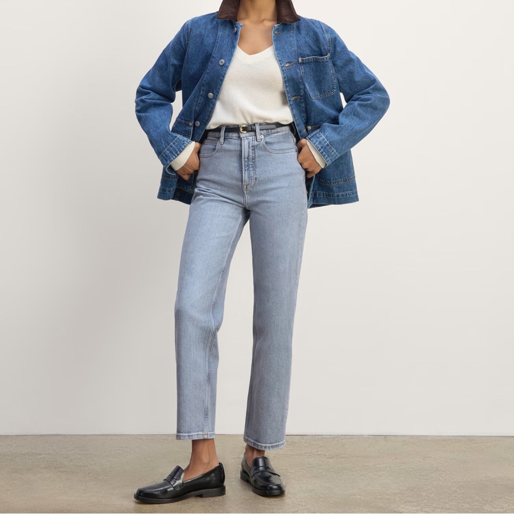 Everlane The Way-High Jean in Salt Water - Sz 28